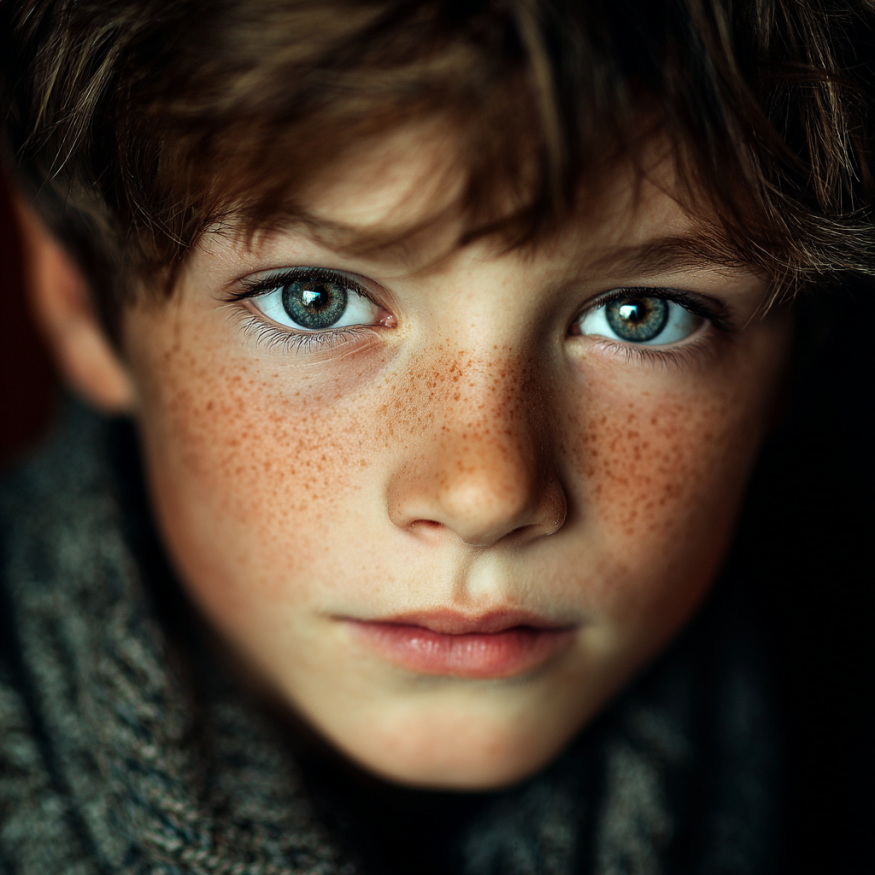 Un niño | Fuente: Midjourney