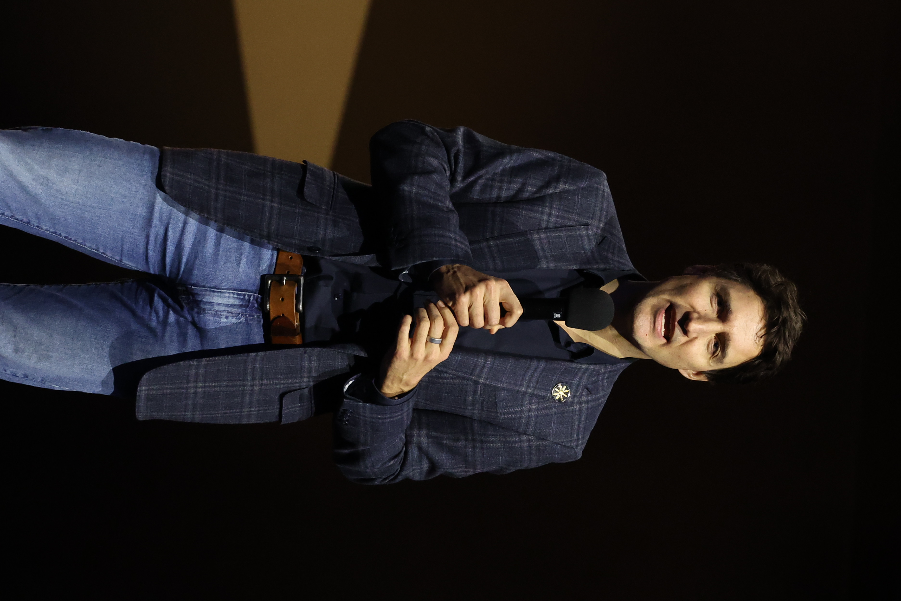 El Primer Ministro de Canadá, Justin Trudeau, en la Ceremonia de Clausura de los Juegos Invictus Vancouver Whistler 2025 en el Rogers Arena el 16 de febrero de 2025, en Vancouver, Canadá | Fuente: Getty Images