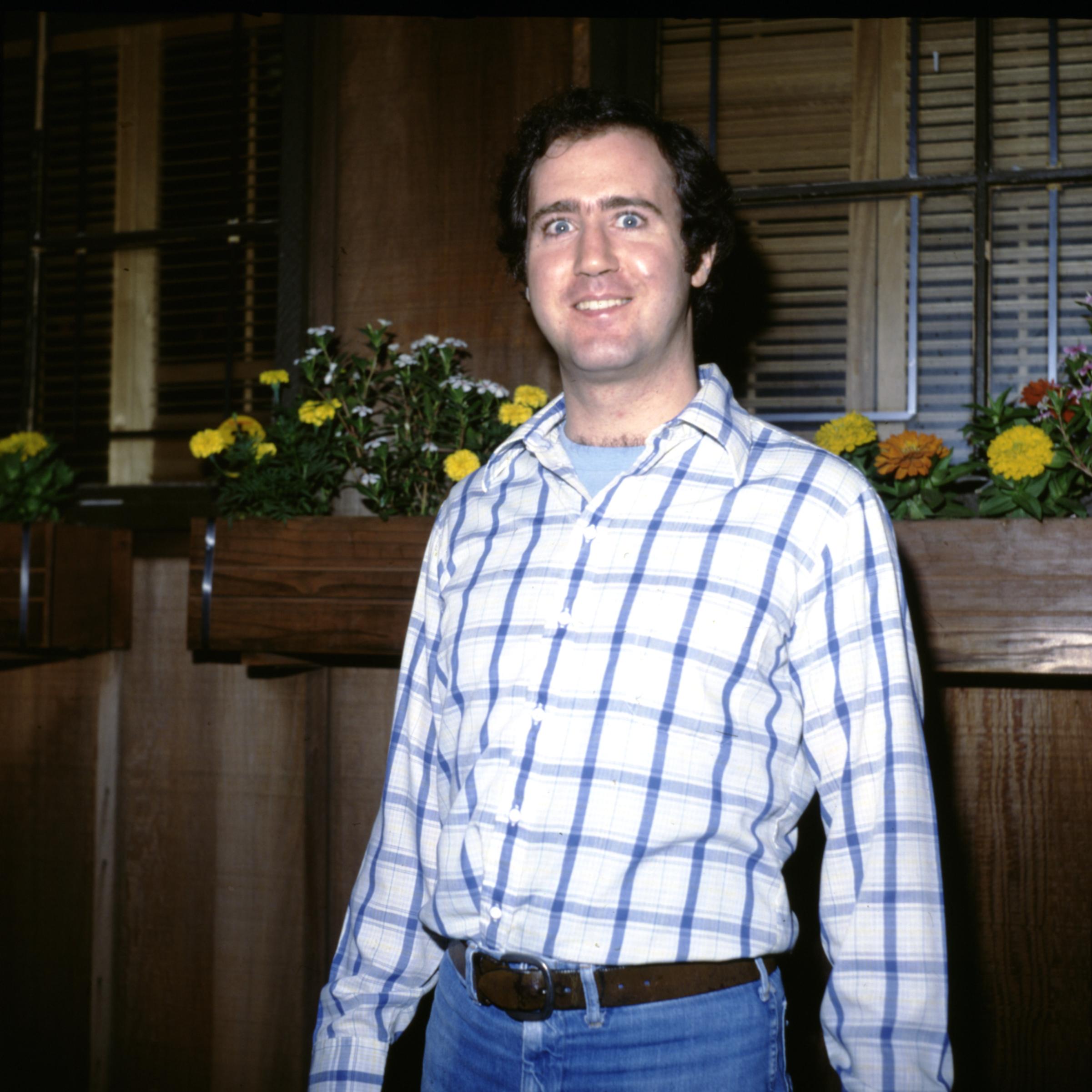 Una foto de Andy Kaufman de 1970. | Foto: Getty Images