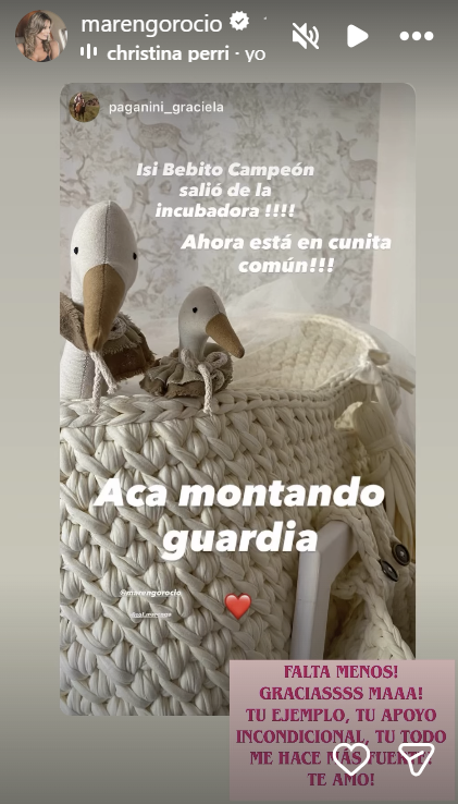 La historia de Rocío Marengo. | Foto: instagram.com/marengorocio