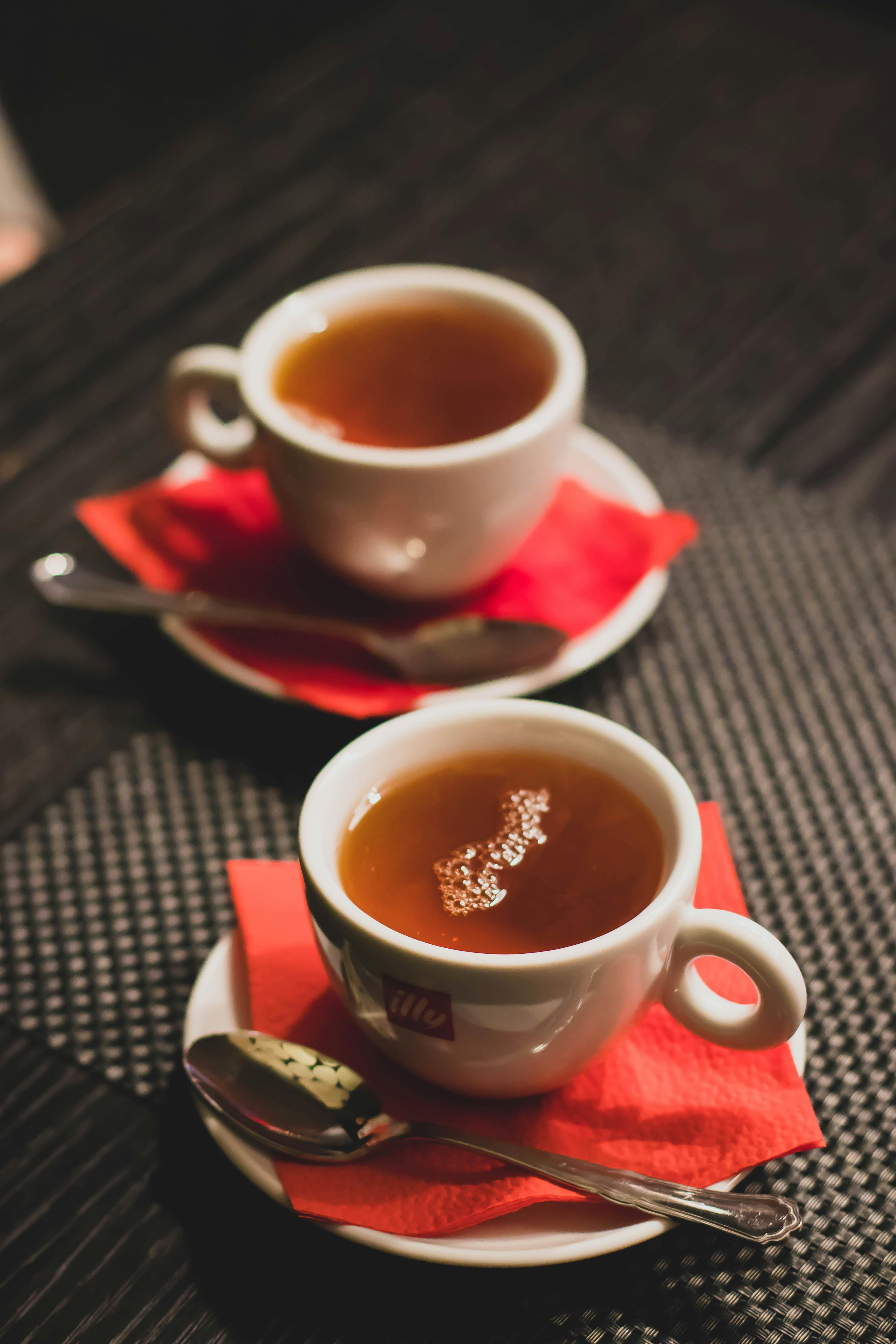 Dos tazas de té | Fuente: Pexels