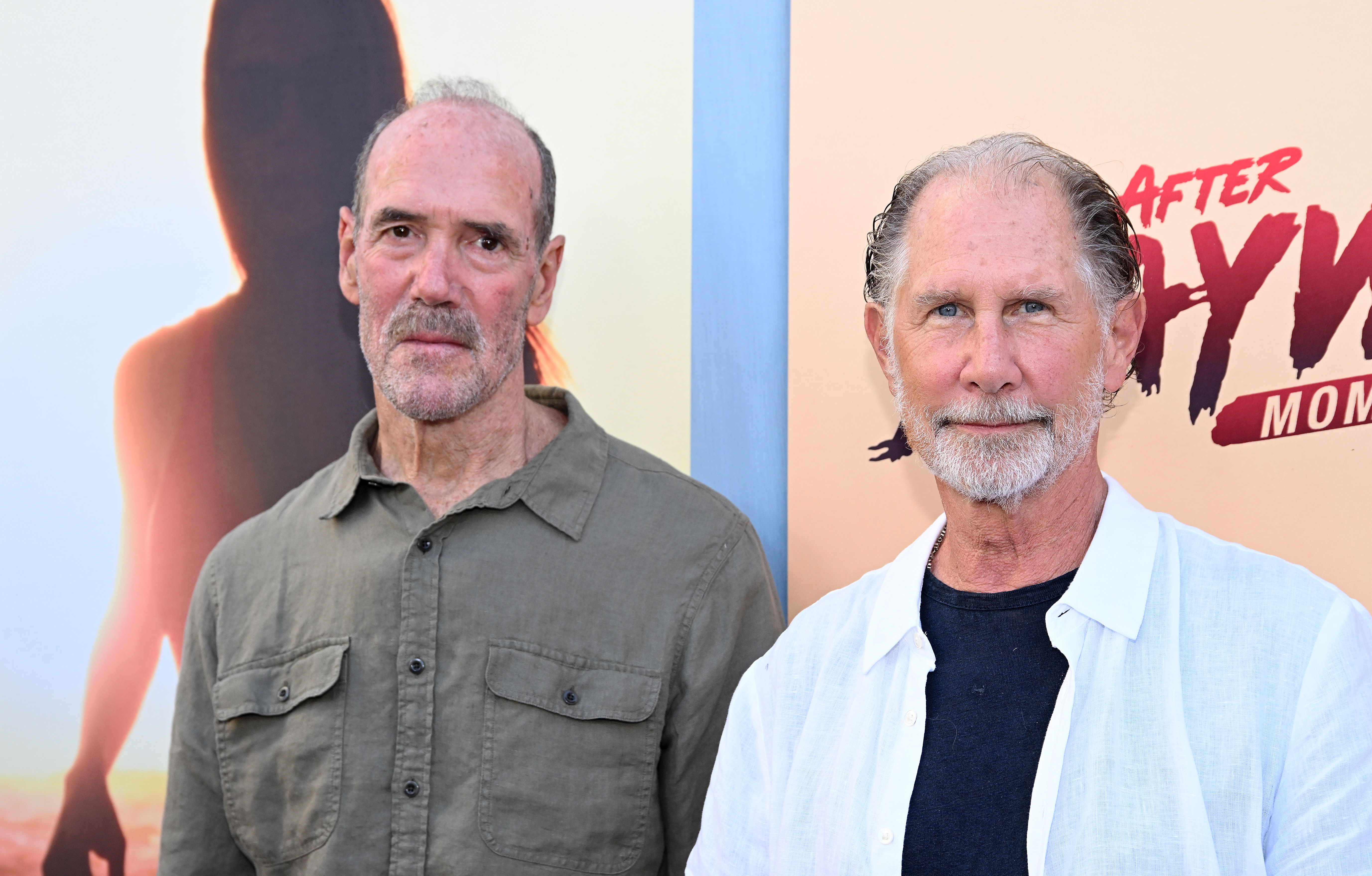 Michael Newman y Parker Stevenson asisten al estreno de la docuserie "After Baywatch: Moment in the Sun", 2024 | Fuente: Getty Images