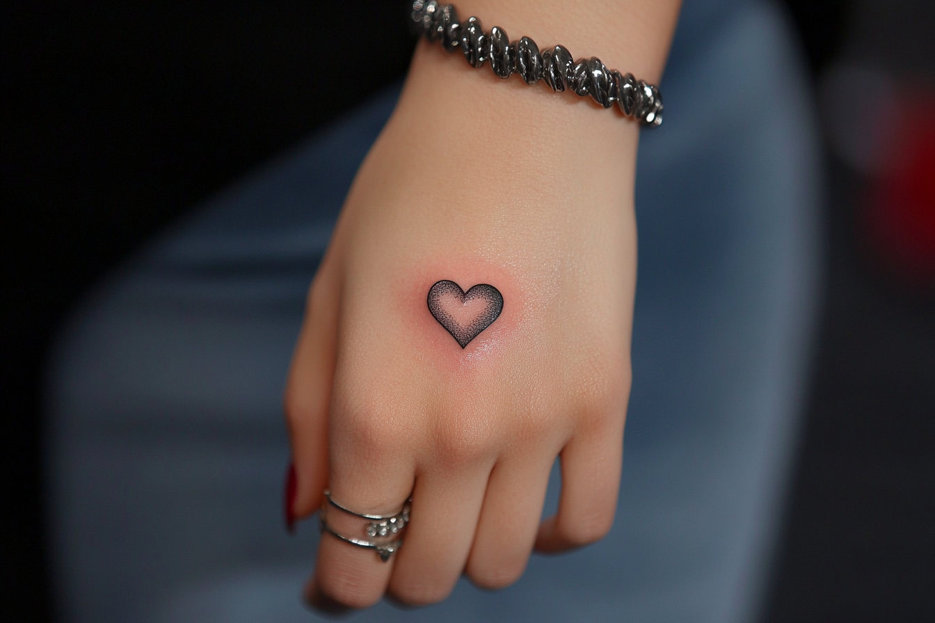 Un tatuaje en una mano | Fuente: Midjourney