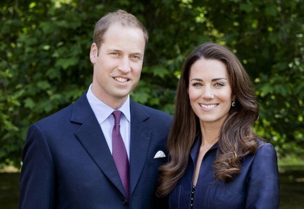 Príncipe William y Kate Middleton en el Garden's of Clarence House el 3 de junio de 2011 en Londres. Inglaterra | Fuente: Getty Images