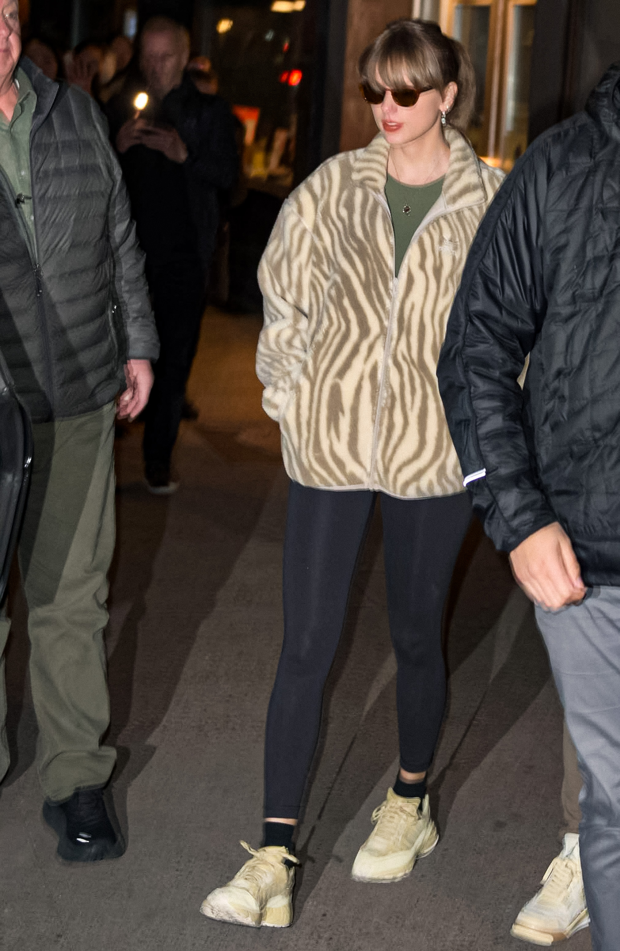 Taylor Swift vista en Nueva York el 11 de enero de 2024 | Fuente: Getty Images