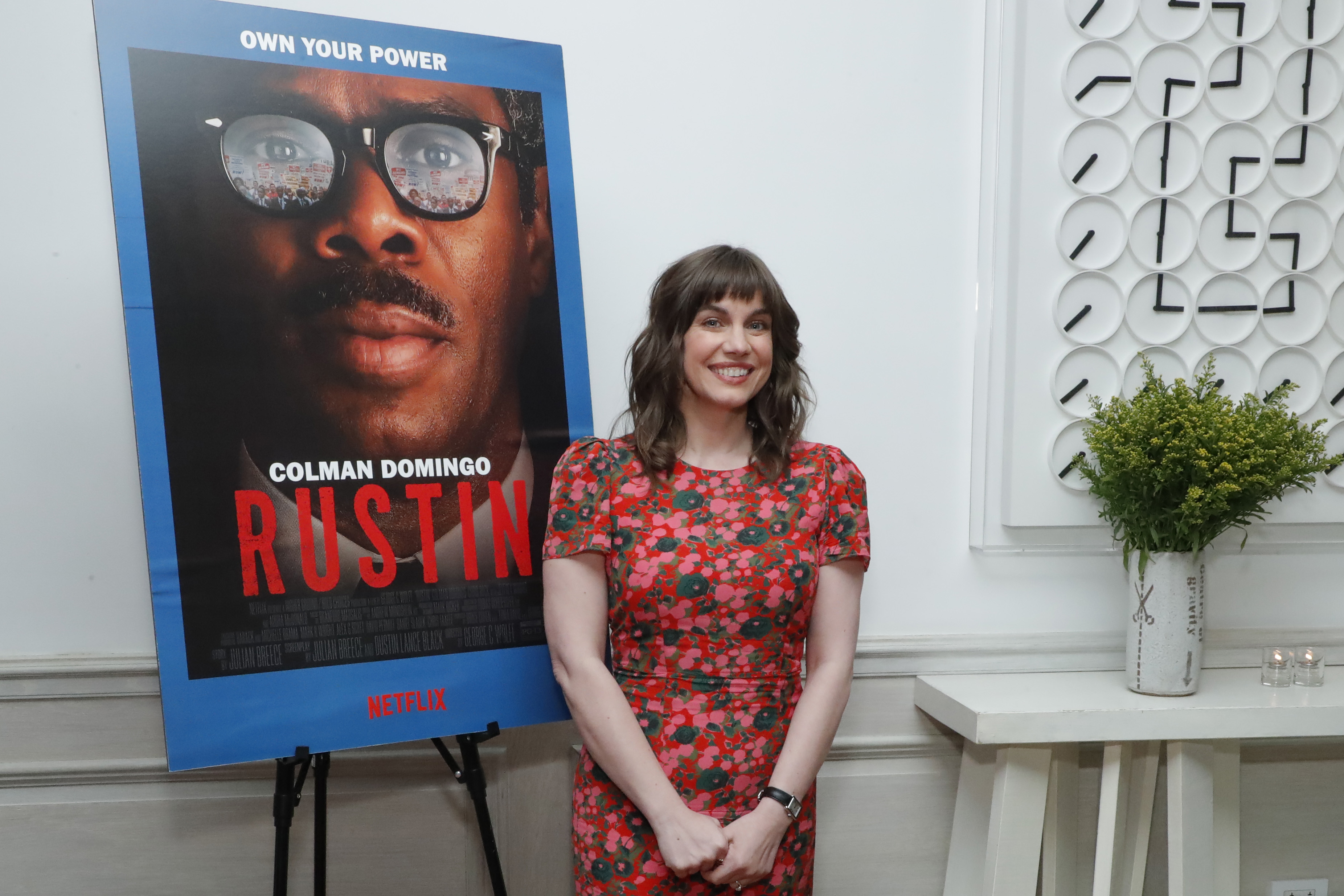 Anna Chlumsky asiste a "Rustin Tastemaker" el 10 de enero de 2024 en la ciudad de Nueva York. | Fuente: Getty Images