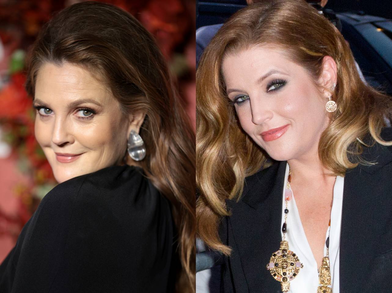 Drew Barrymore vs Lisa Marie-Presley | Fuente: Getty Images