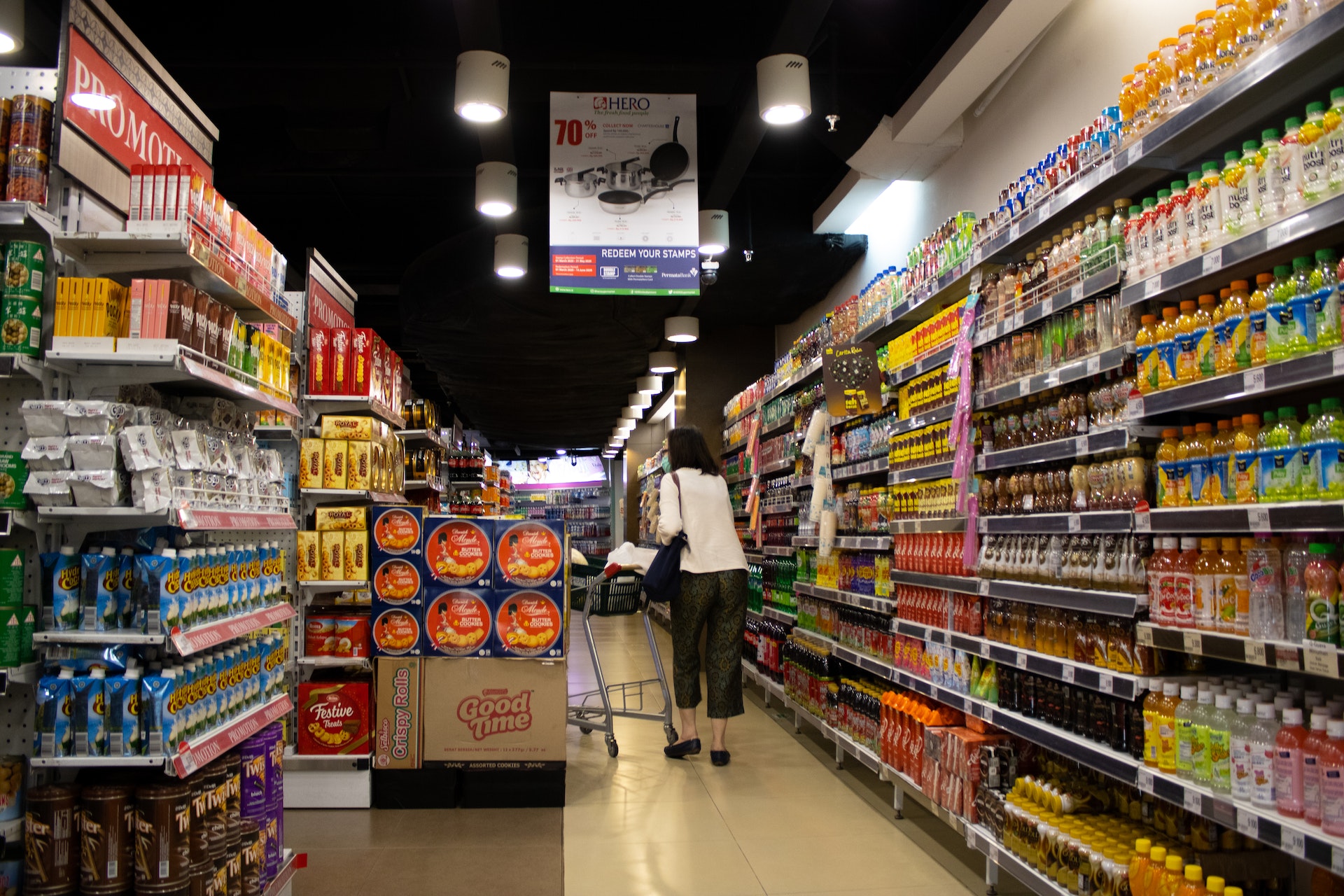 Una tienda de comestibles | Foto: Pexels