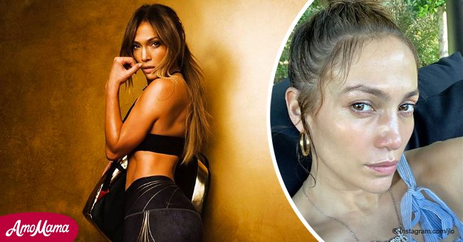 Jennifer López desconcierta a fans sobre su edad tras compartir increíbles fotos sin maquillaje