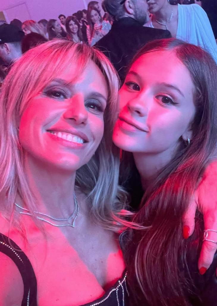 Mariana Fabbiani con Matilda. | Foto: Instagram.com/marianafabbiani