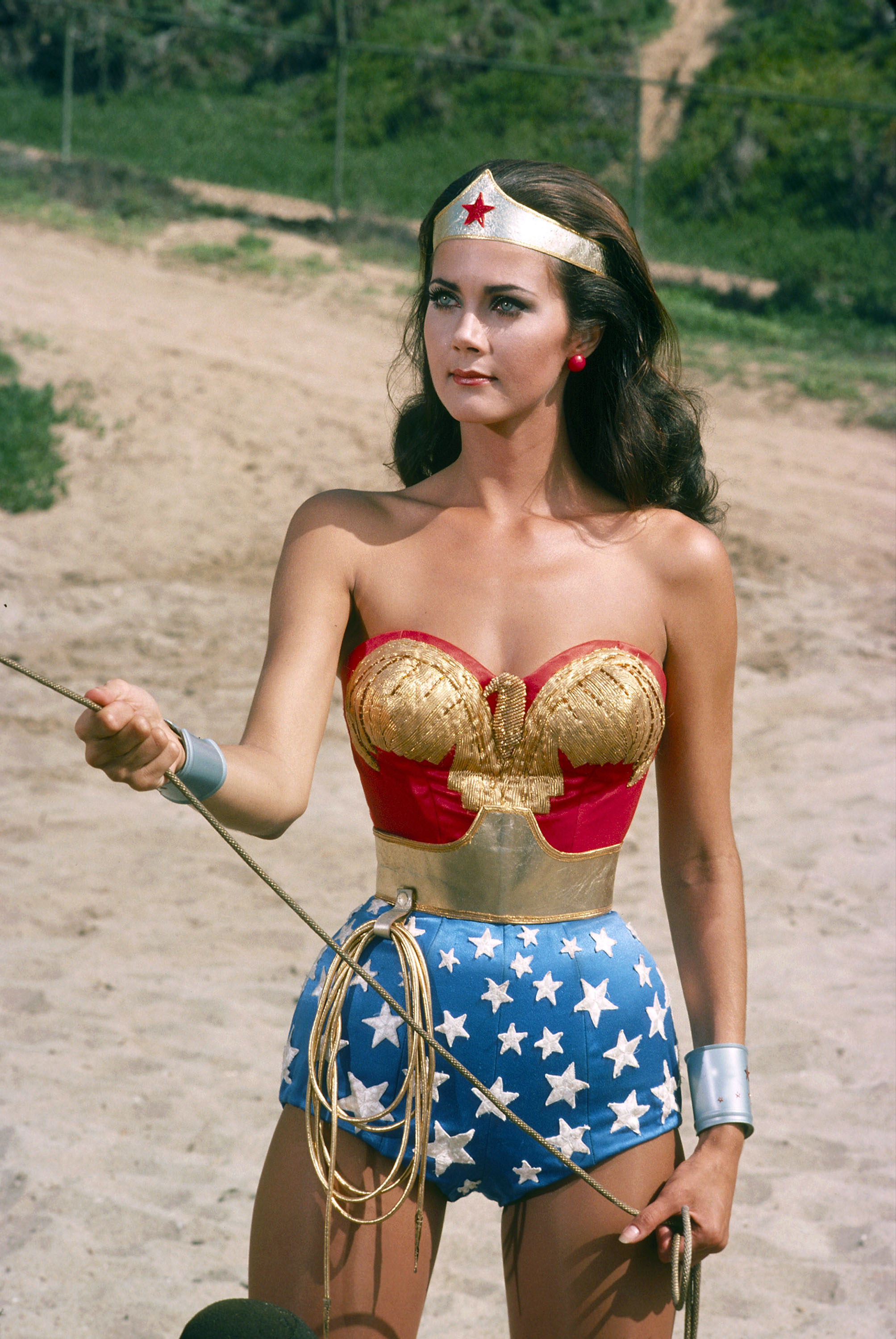 Lynda Carter en "Wonder Woman", 1977. | Foto: Getty Images