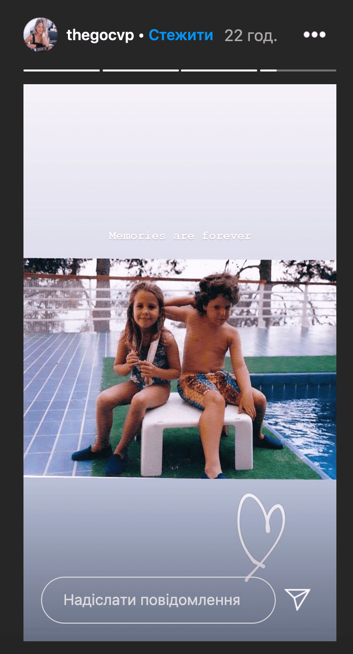 Celia Vega-Pinachet y Alessandro Lequio jr cuando eran niños. I Foto: Captura de pantalla de instagram.com/thegocvp/