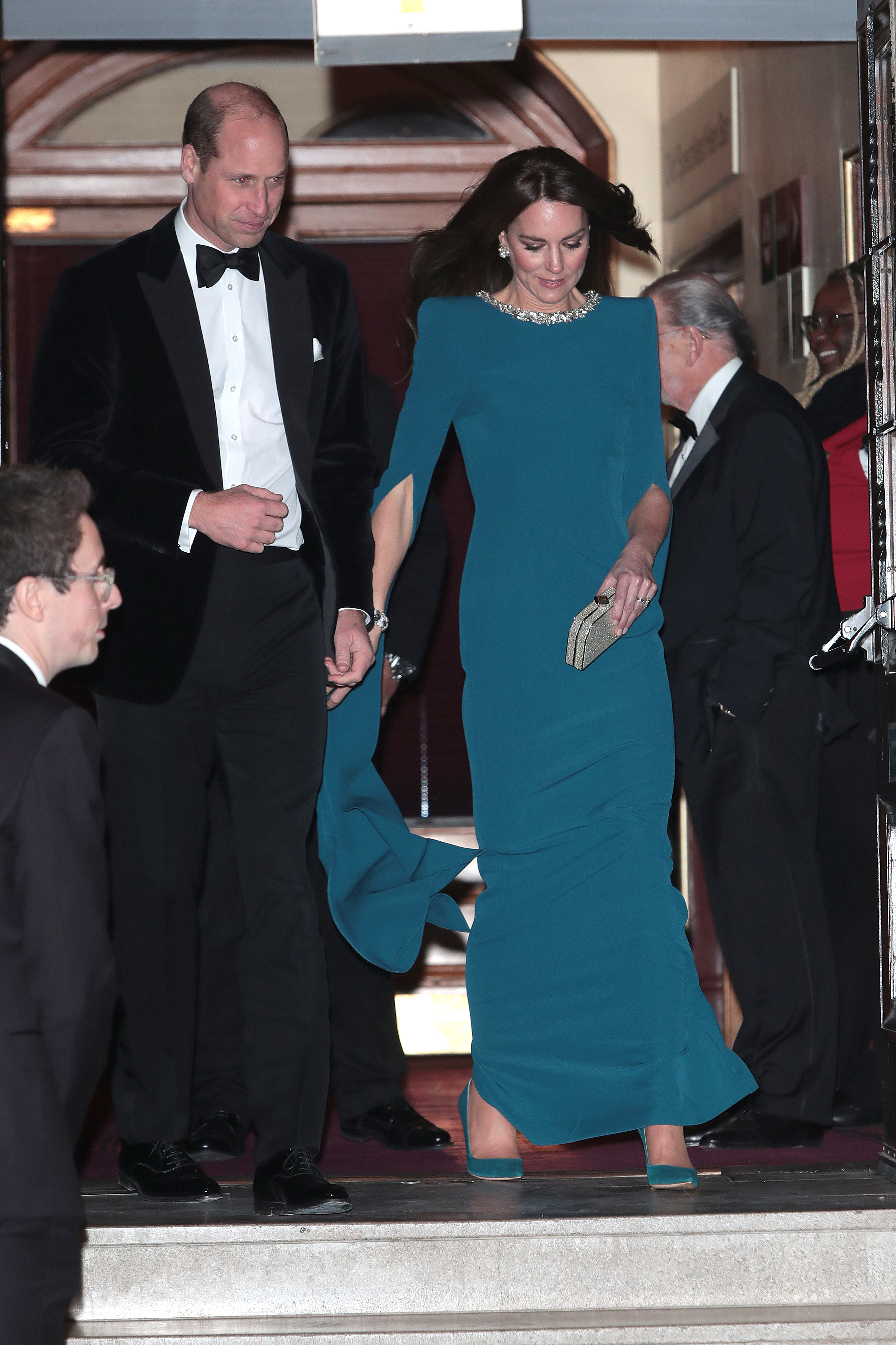 La Princesa Catherine y el Príncipe William en el Royal Variety Performance en el Royal Albert Hall de Londres el 30 de noviembre de 2023 | Foto: Getty Images