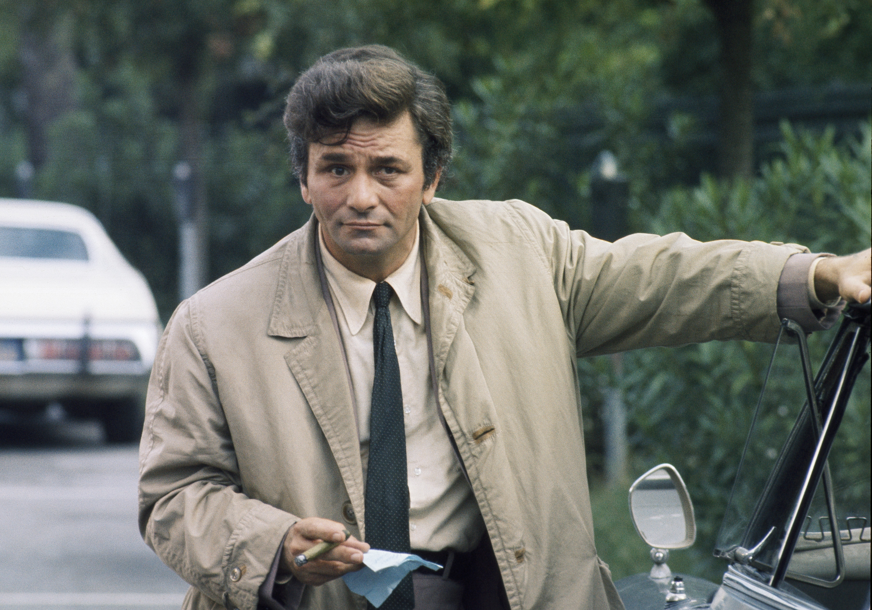 Peter Falk como Teniente Columbo, circa 1970 | Fuente: Getty Images