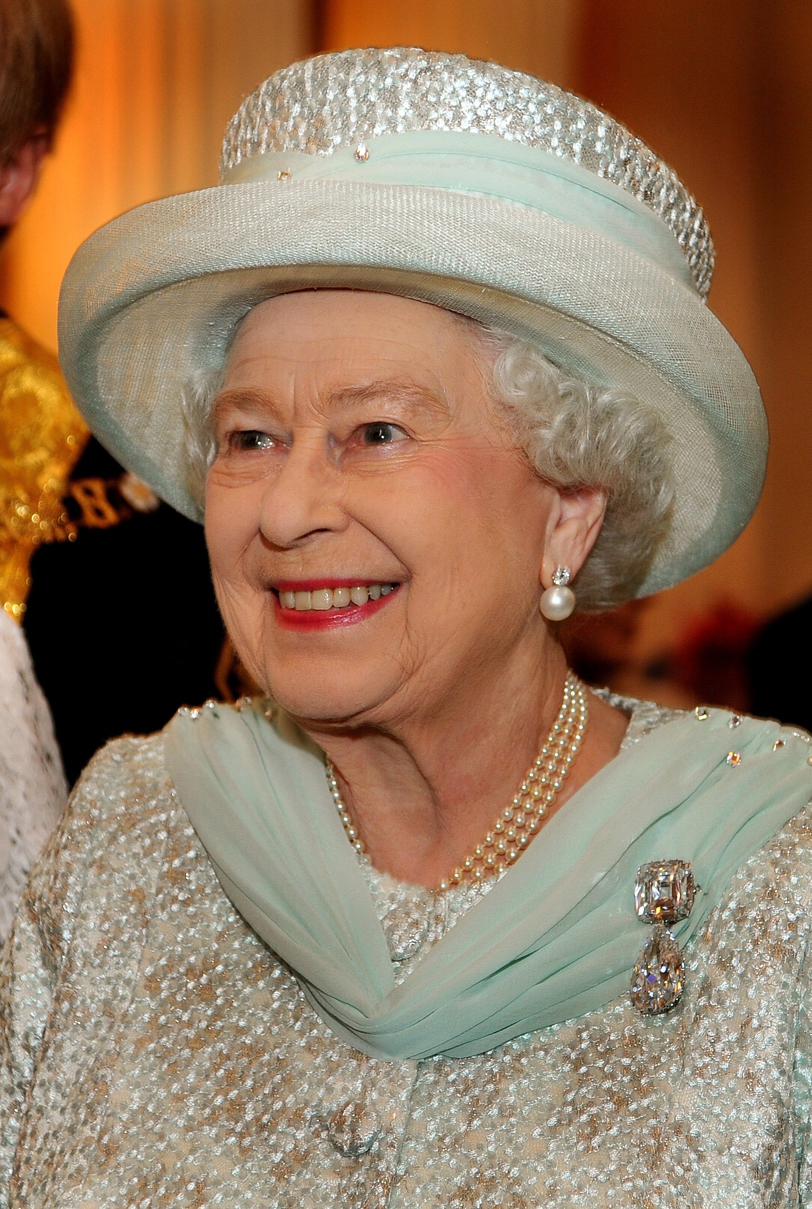 La reina Elizabeth II en recepción ofrecida por el alcalde de Londres y la ciudad para conmemorar el Jubileo de Diamante de la Reina el 5 de junio de 2012 en Londres, Inglaterra. | Foto: Getty Images
