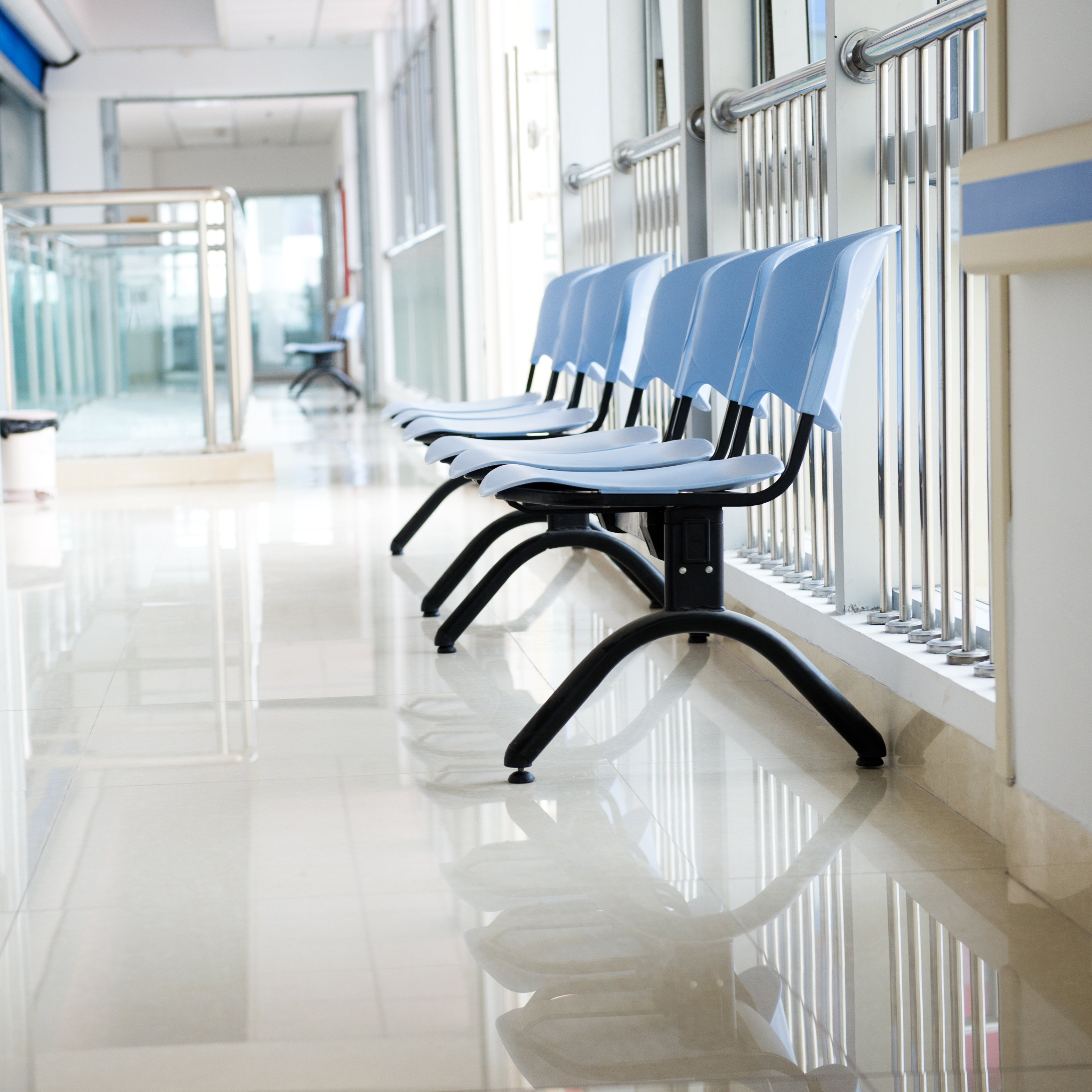 El pasillo de un hospital | Fuente: Shutterstock