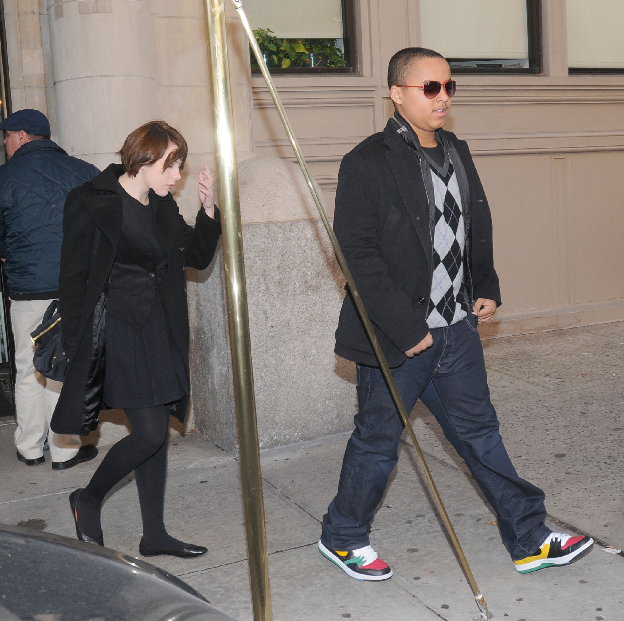 Bella y Connor Cruise fueron vistos en Nueva York el 28 de noviembre de 2008. | Fuente: Getty Images