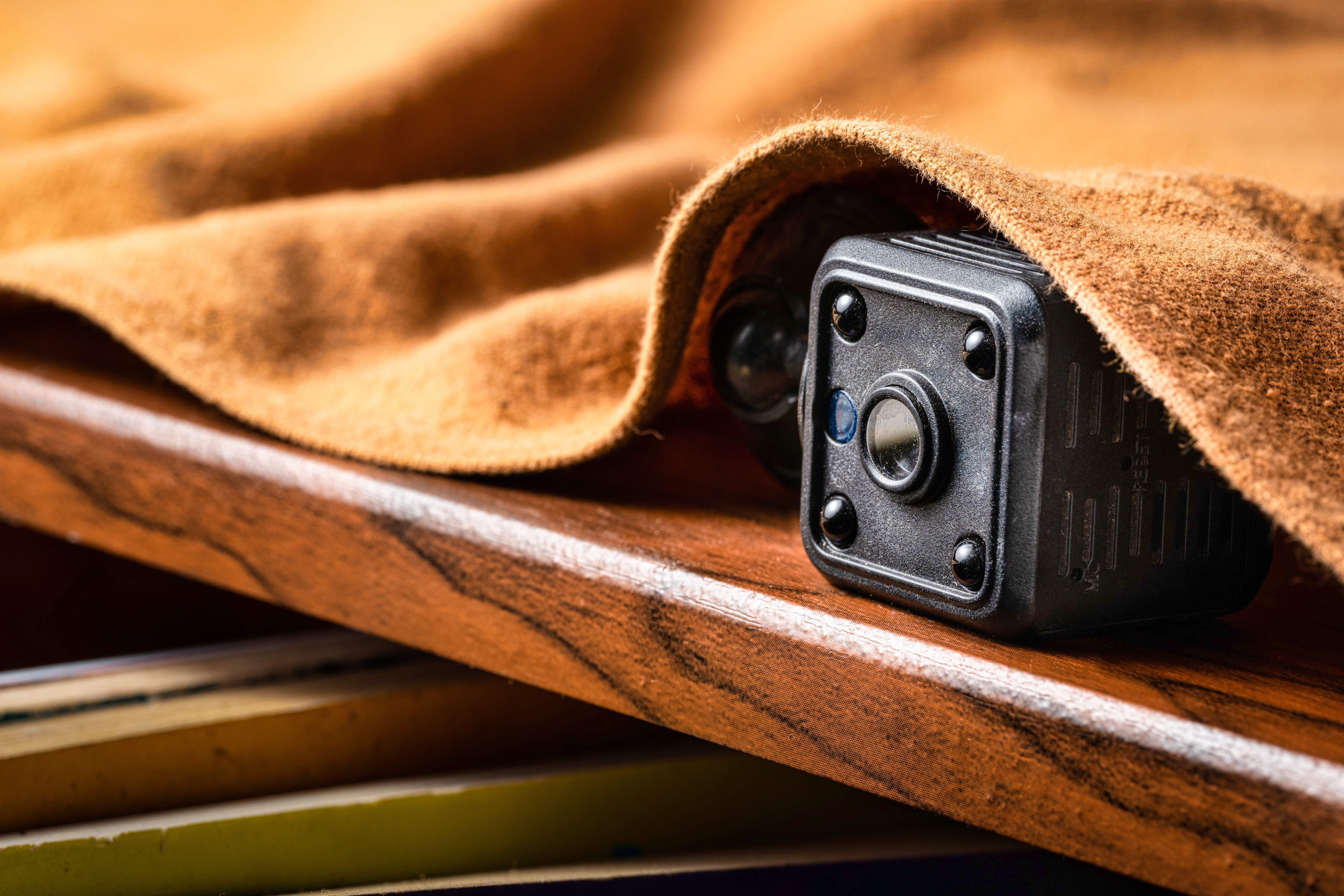 Una cámara oculta. | Foto: Shutterstock