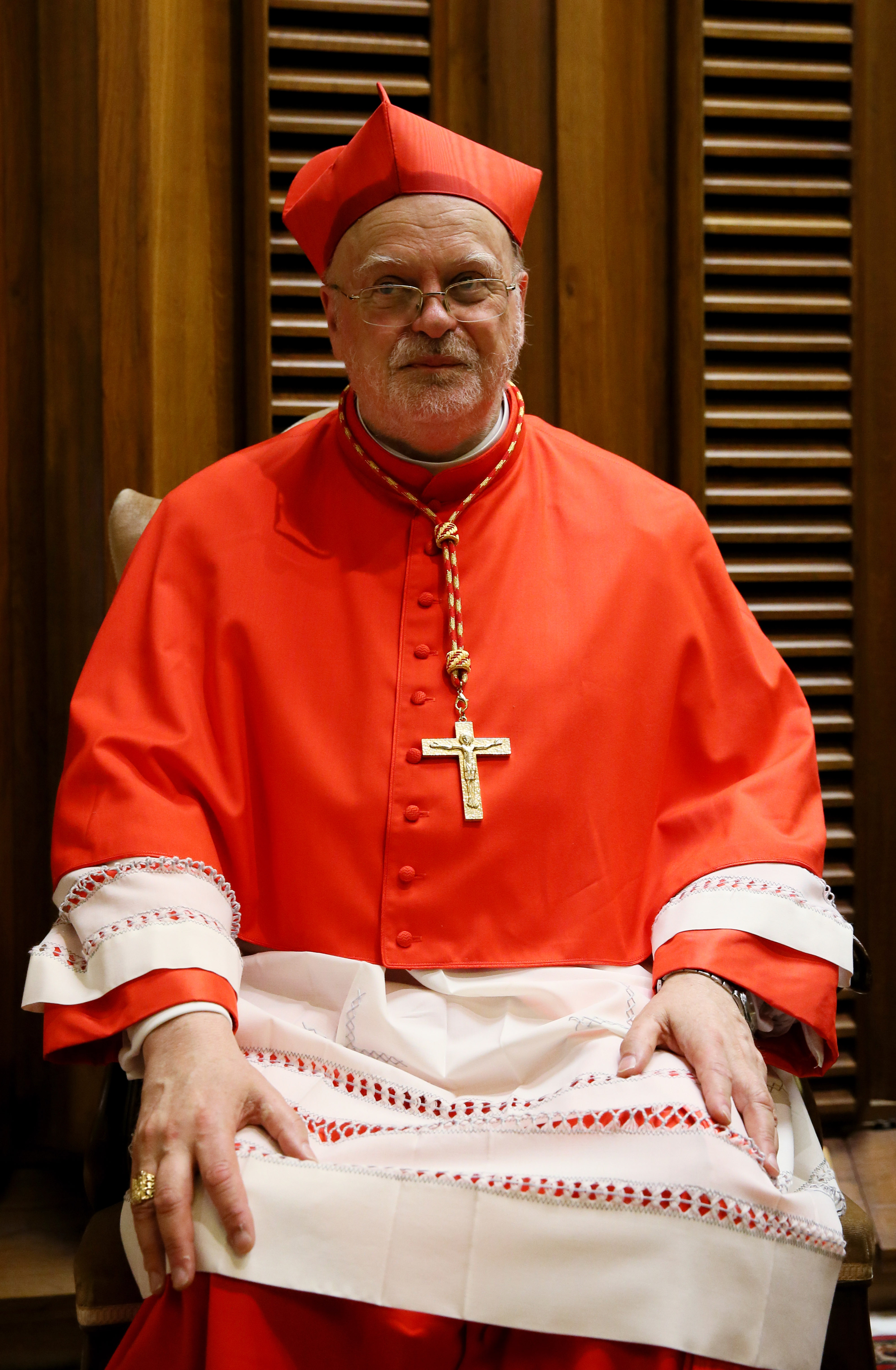 El cardenal Anders Arborelius asiste al consistorio para la creación de cinco nuevos cardenales, dirigido por el Papa Francisco, el 28 de junio de 2017, en la Ciudad del Vaticano. | Fuente: Getty Images