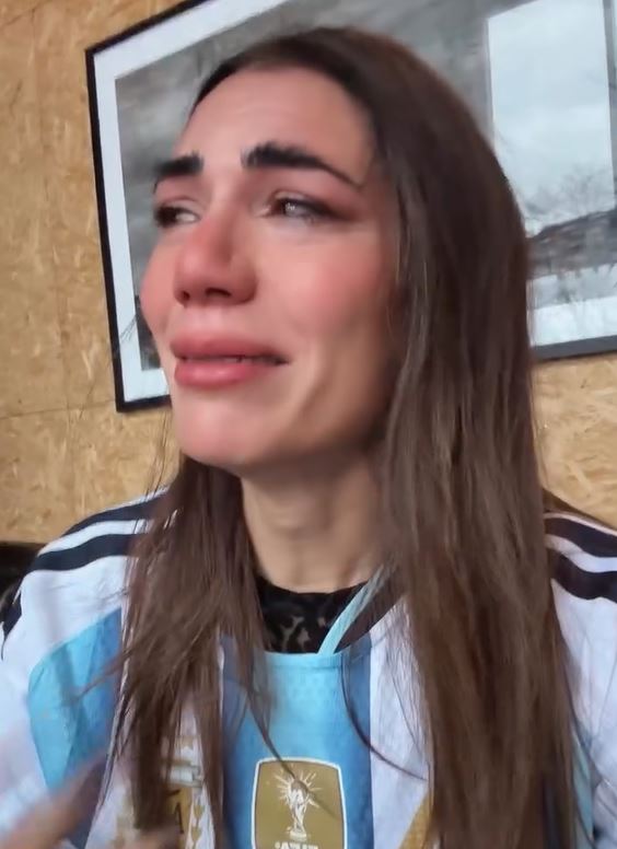 La emoción de Florencia de la V tras el triunfo de la Selección Argentina | Fuente: Instagram/flordelav