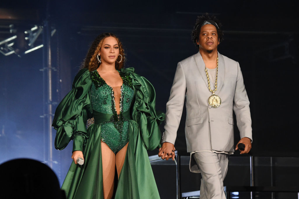 Beyonce y Jay-Z durante el Festival Global Citizen: Mandela 100 en el Estadio FNB el 2 de diciembre de 2018, en Johannesburgo, Sudáfrica | Fuente: Getty Images