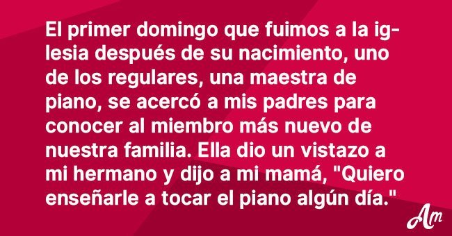 Hermosa historia de niño sin dedos y un profesor de piano que decidió enseñarle