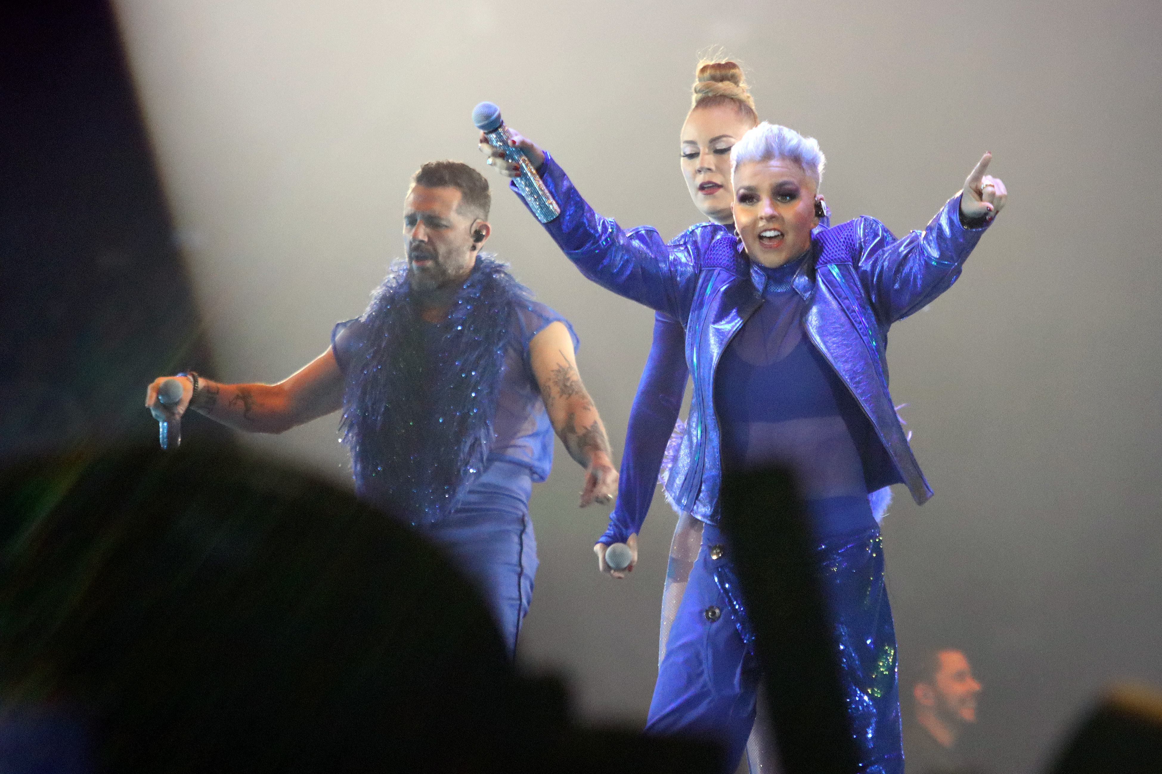 Federica Quijano actúa en el escenario durante un concierto en la Arena Ciudad de México el 15 de marzo de 2024 en Ciudad de México, México. | Fuente: Getty Images