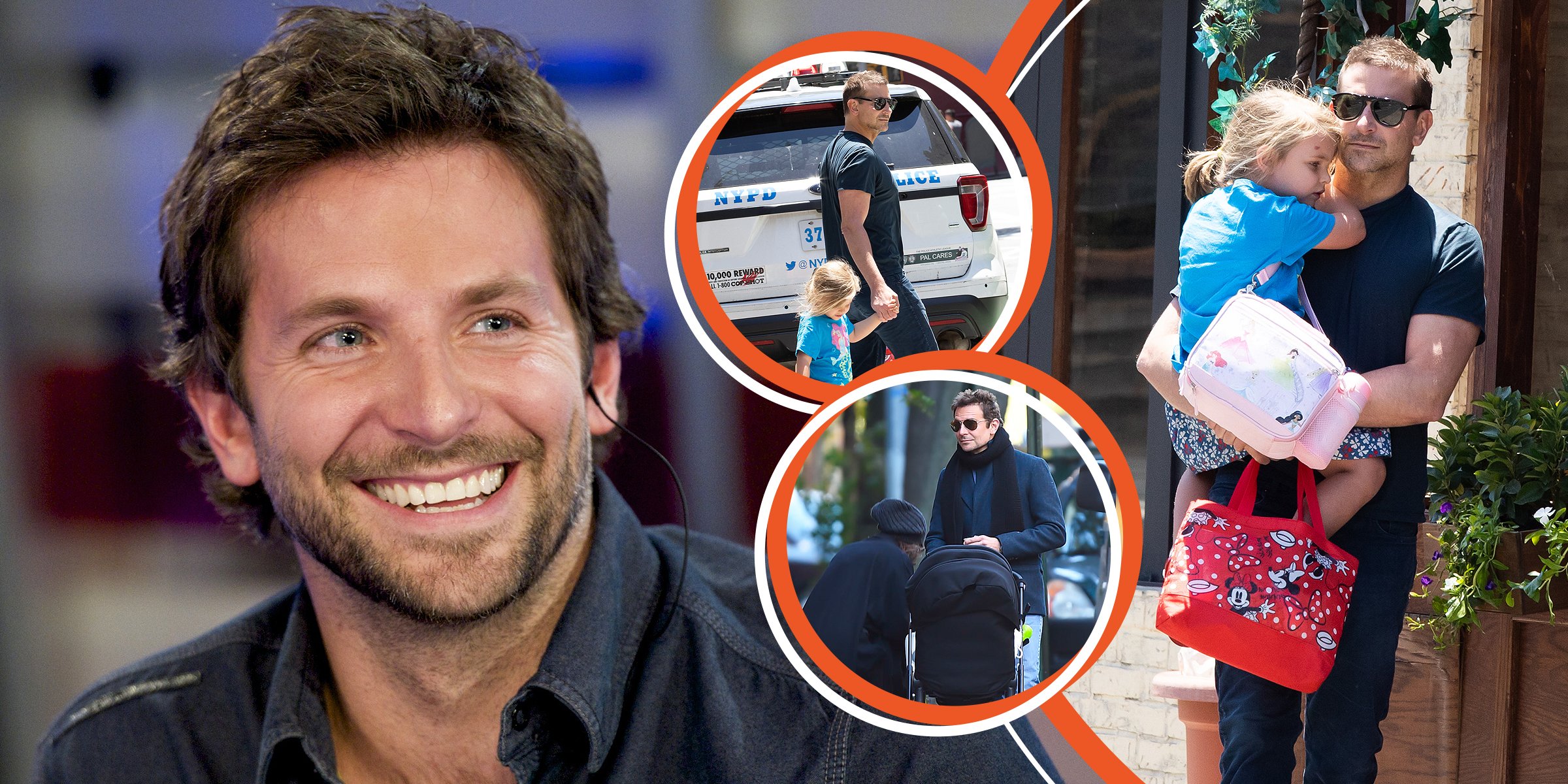 Bradley Cooper | Bradley Cooper y Lea | Bradley Cooper e Irina Shayk | Bradley Cooper y Lea | Foto: Getty Images