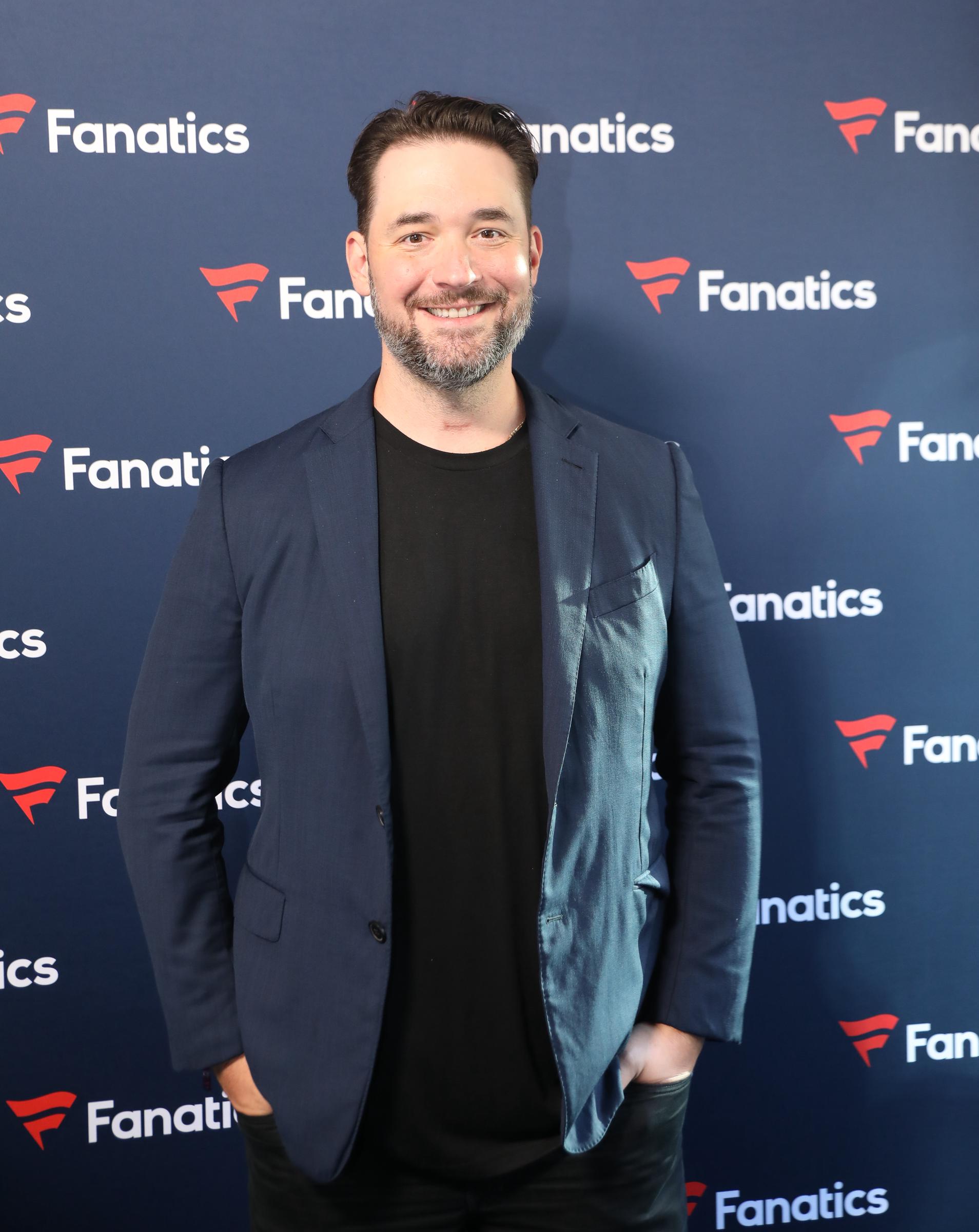 Alexis Ohanian en la 2025 Fanatics Super Bowl Party el 8 de febrero | Fuente: Getty Images