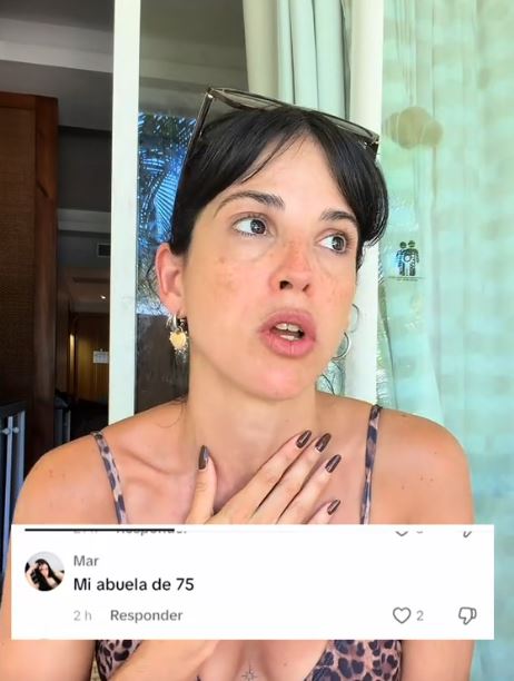 Del video publicado por Cande Molfese | Fuente: TikTok/candee.molfese