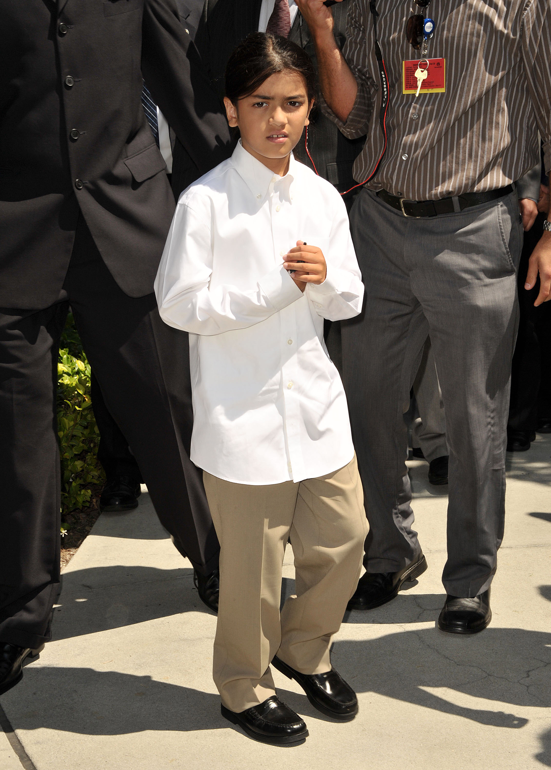 Blanket Jackson asiste al evento de donación de la Familia Jackson en el Hospital Infantil de Los Ángeles en Los Ángeles, California, el 8 de agosto de 2011 | Fuente: Getty Images