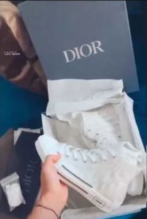 Los nuevos zapatos marca Dior de Diego Matamoros. | Foto: Instagram/diegomatflo