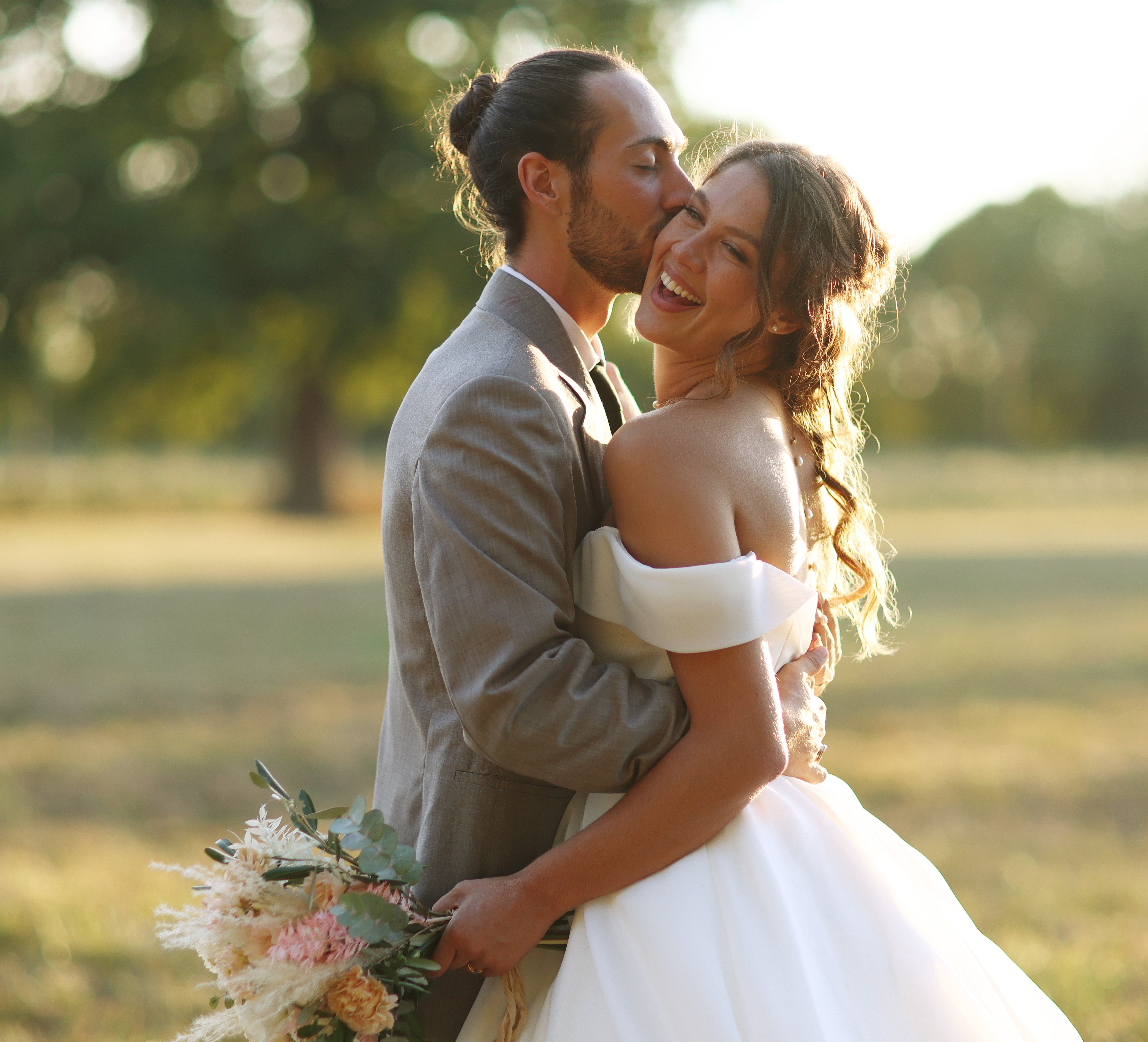 Los recién casados | Foto: Getty Images