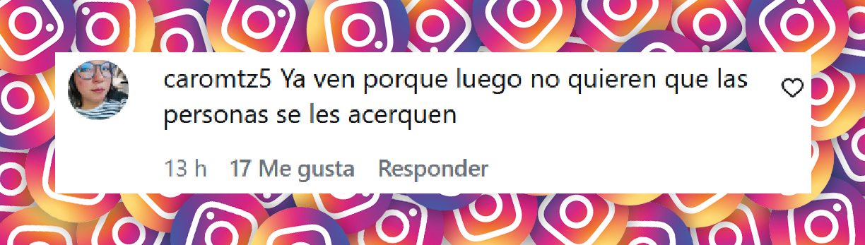 Comentario de una usuaria por lo que le hizo un fan a Julión Álvarez durante su concierto | Fuente: Instagram/elheraldodemexico