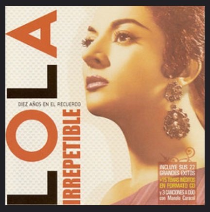 Portada de un disco de Lola Flores con una recopilación de sus éxitos. | Foto: Flickr