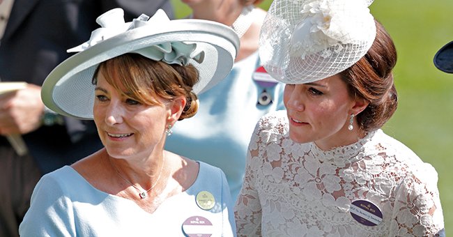Catherine, duquesa de Cambridge, y su madre Carole Middleton el 20 de junio de 2017. | Foto: Getty Images