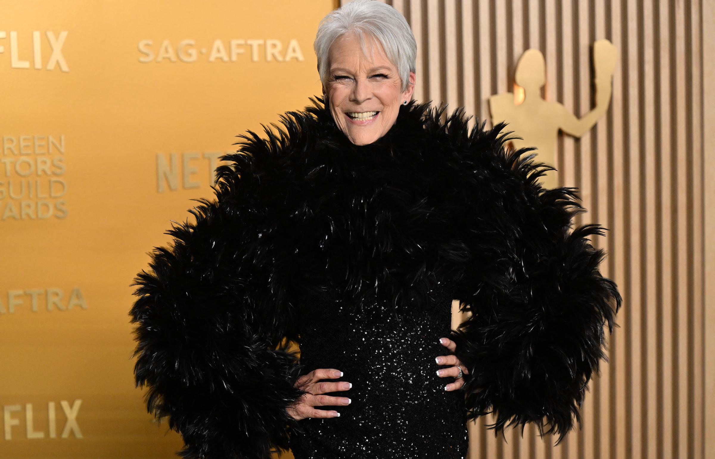 Jamie Lee Curtis en los 2025 Screen Actors Guild Awards en el Shrine Auditorium and Expo Hall el 23 de febrero en Los Angeles, California. | Fuente: Getty Images