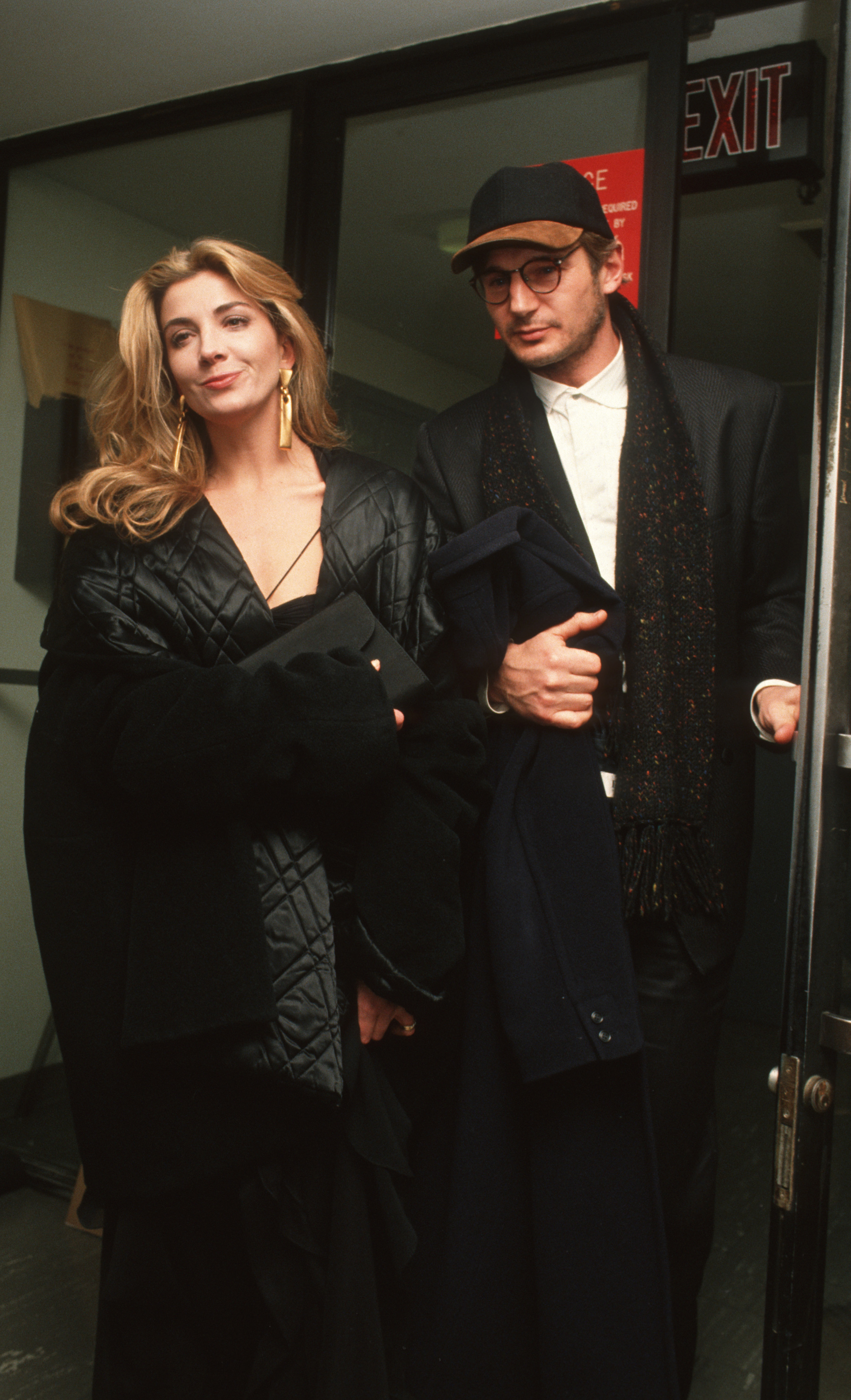 La pareja en la 12ª edición de los Premios del Consejo de Diseñadores de Moda de América (CFDA), hacia 1993 | Fuente: Getty Images