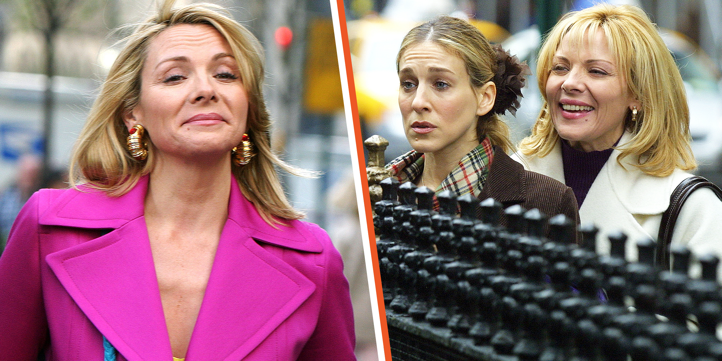Kim Cattrall. | Kim Cattrall y Sarah Jessica Parker. | Foto: Getty Images