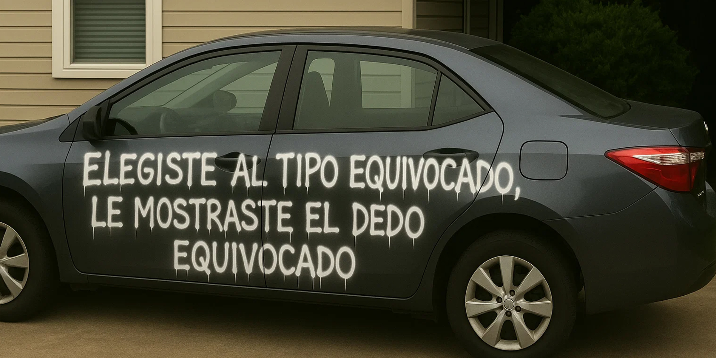 Un automóvil | Fuente: Sora