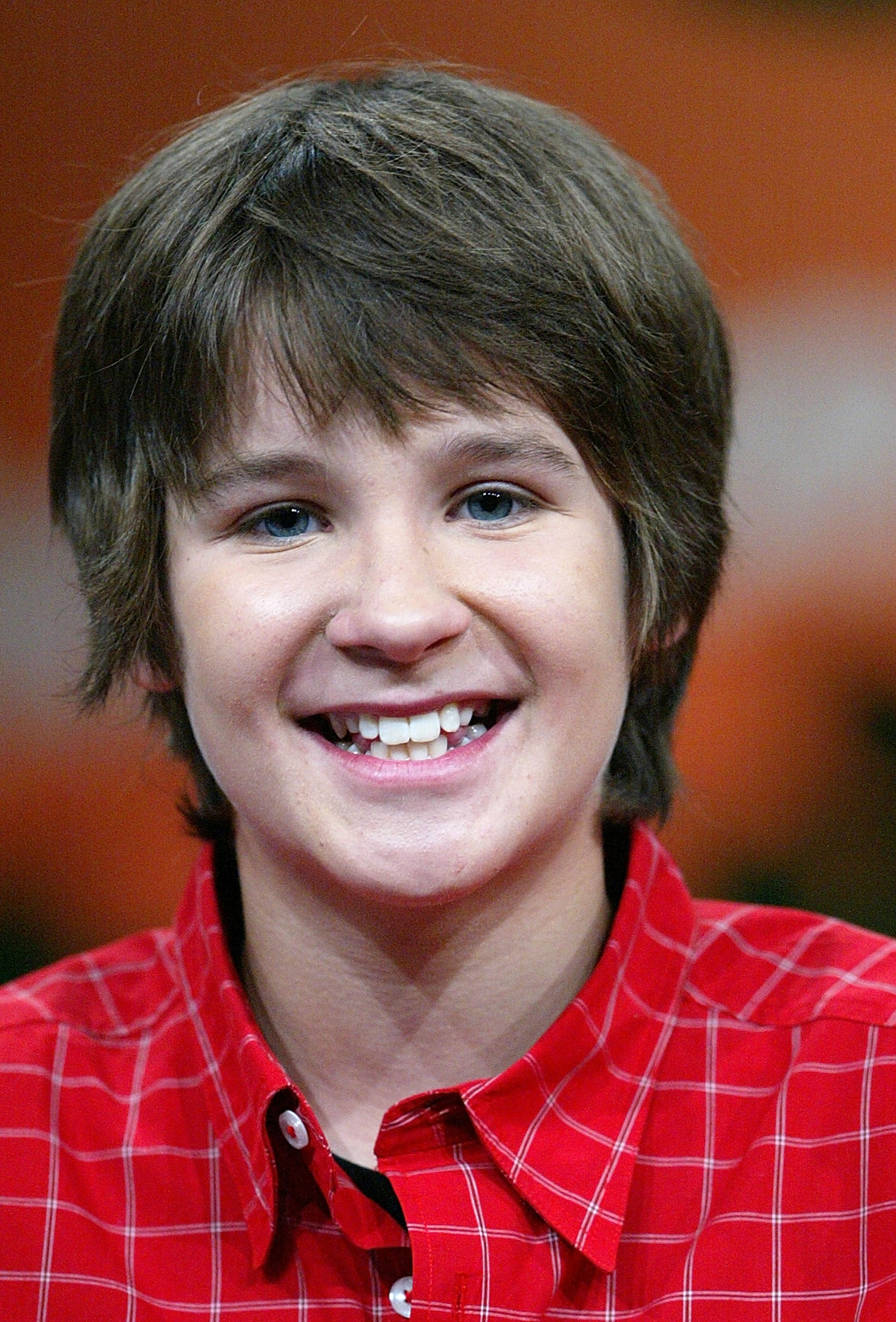 Devon Werkheiser habla con la prensa en el TCA Tour Cable el 23 de julio de 2004 | Fuente: Getty Images