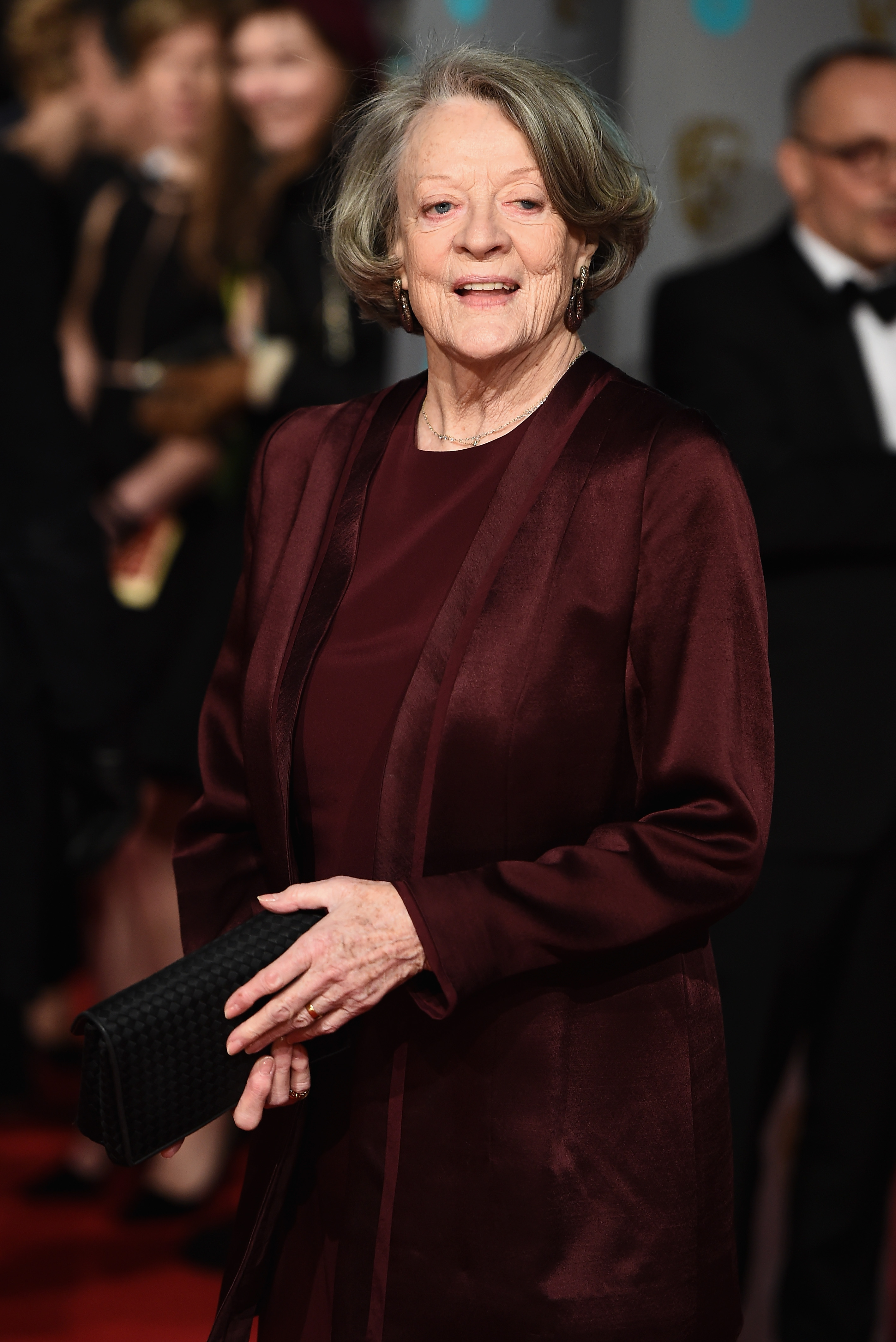 Maggie Smith asiste a los EE British Academy Film Awards el 14 de febrero de 2016, en Londres, Inglaterra | Fuente: Getty Images