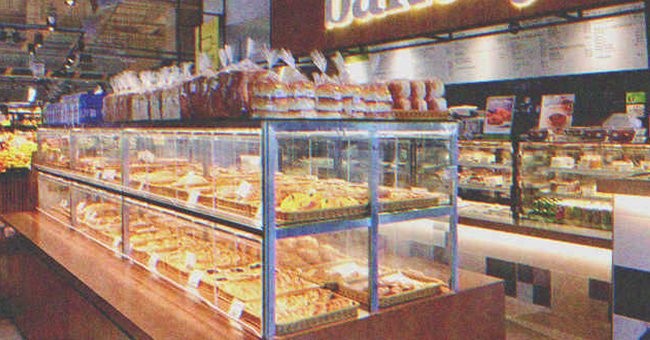Mostradores de comida en una panadería. | Foto: Shutterstock