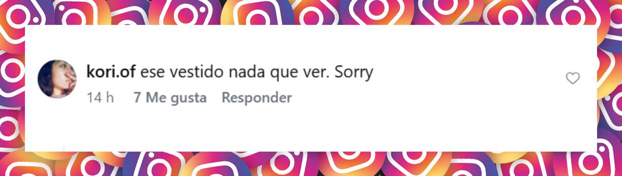 Comentario de una usuaria | Fuente: Instagram/cazzuglobal