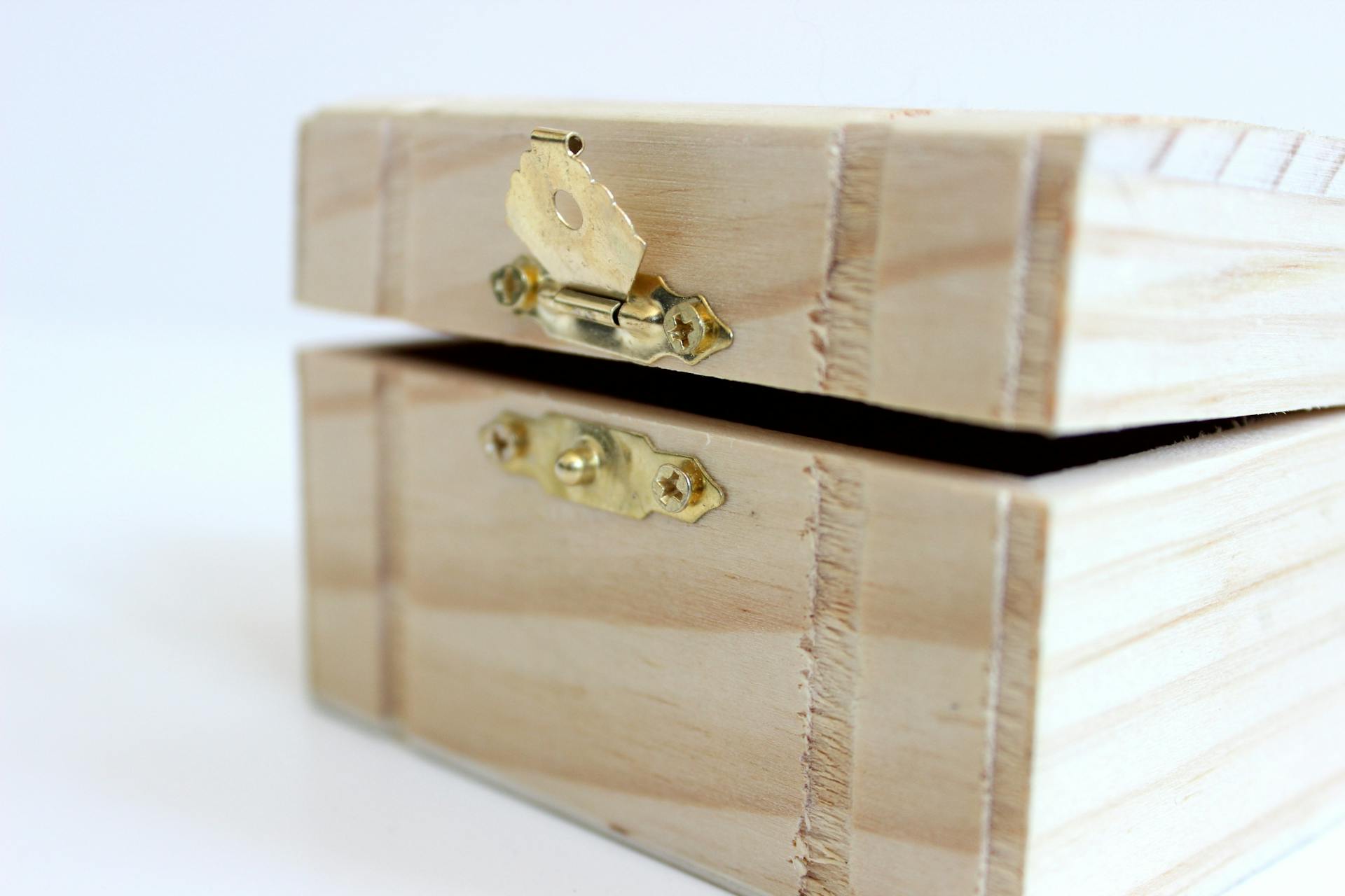Una caja de madera | Foto: Pexels