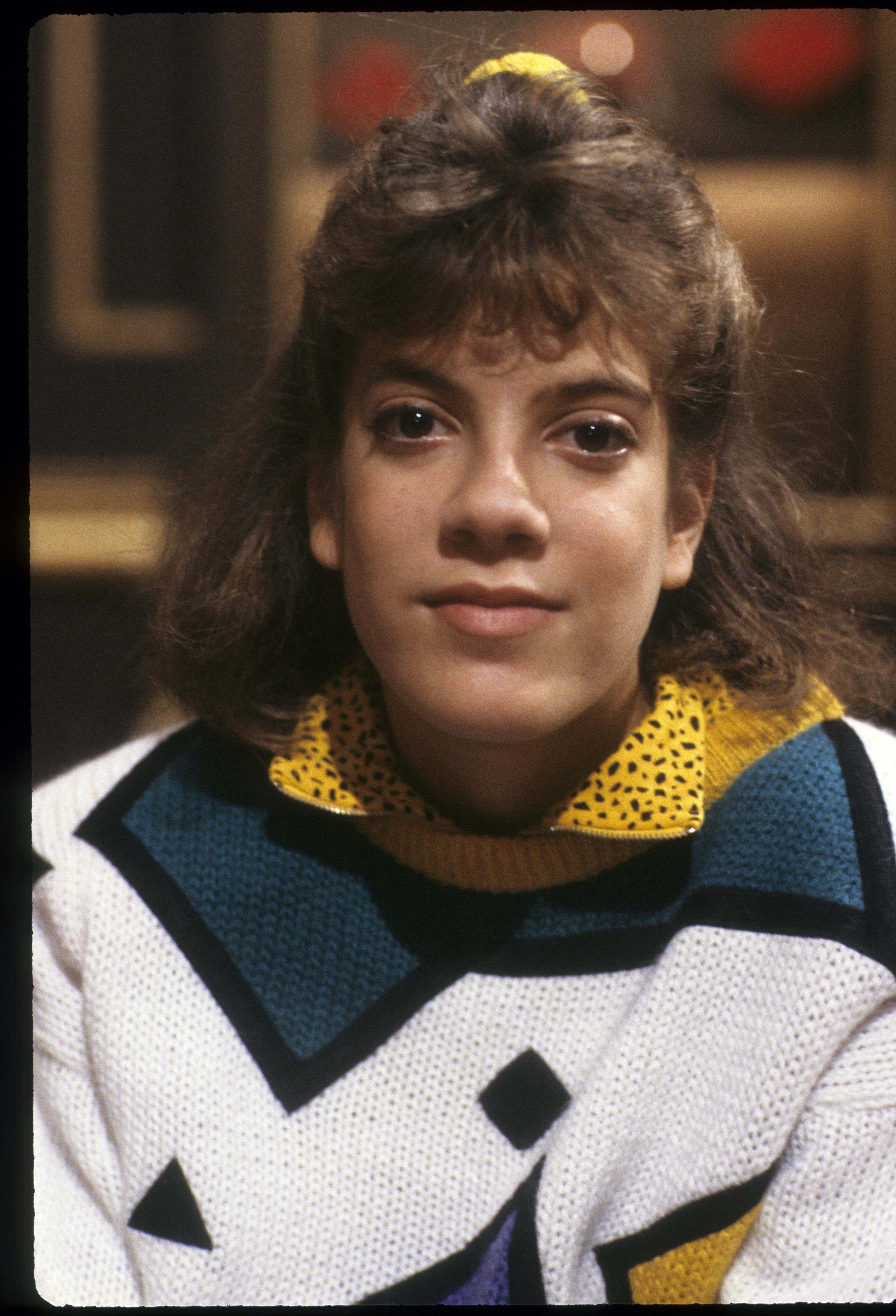 Tori Spelling en el plató de "Hotel" en 1987 | Fuente: Getty Images
