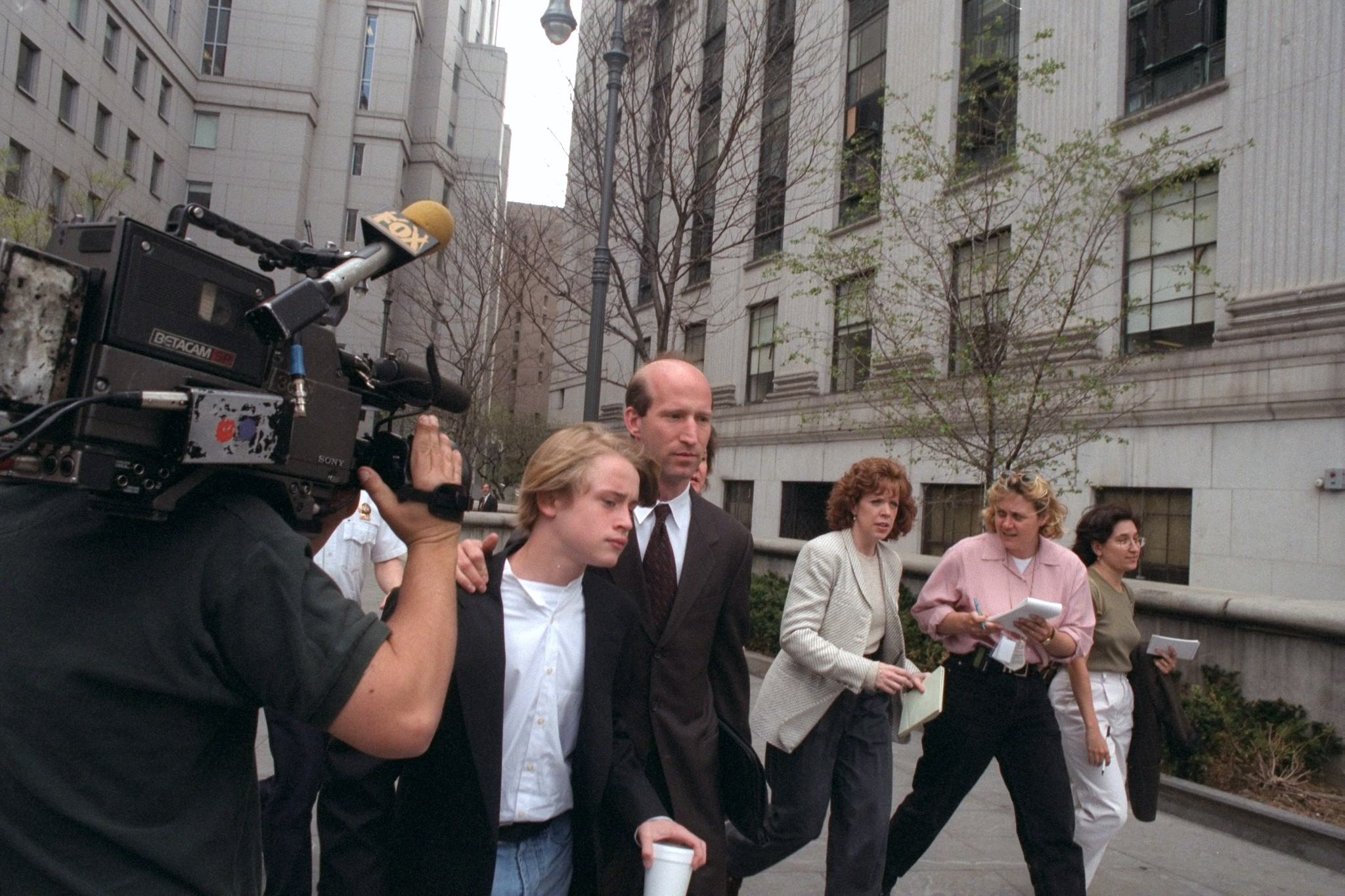 Macaulay Culkin en Nueva York, en 1996. | Foto: Getty Images