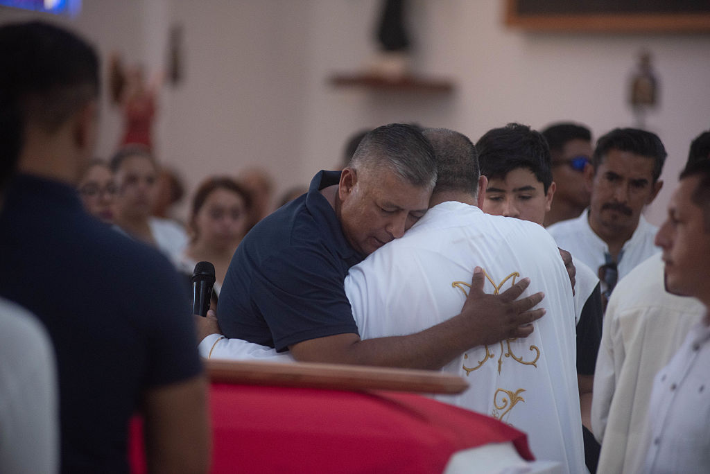 Funeral de América Yamilet. | Foto: Getty Images