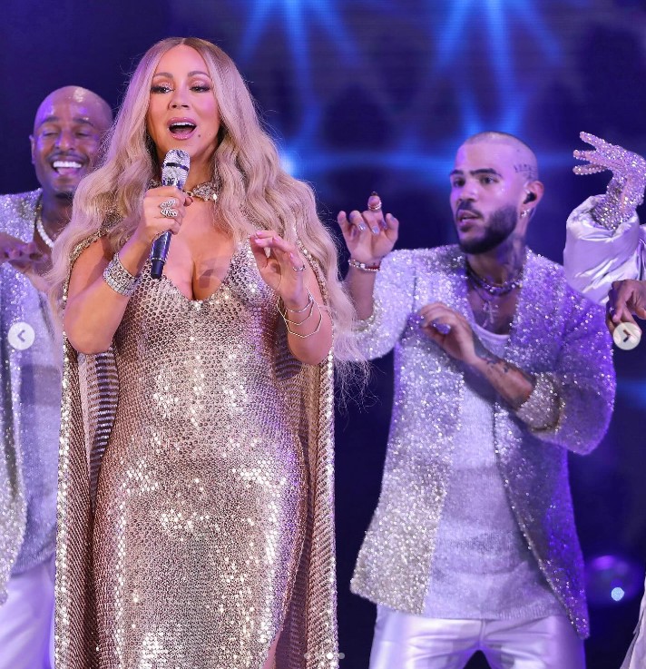 Mariah Carey en el Hollywood Bowl el 18 de noviembre de 2023 | Fuente: Instagram/mariahcarey