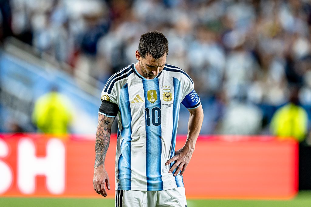 Lionel Messi, de Argentina, durante el partido del Mundial 2026 entre Argentina y Suiza en el estadio Arrowhead de Kansas City, Estados Unidos, el 11 de julio de 2026. | Fuente: Getty Images